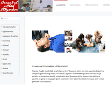 Tablet Screenshot of istanbulaktif.com